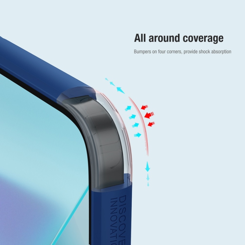 Nillkin Super Frosted PRO hátlap a Xiaomi Redmi Note 13 Pro 5G/Poco X6 5G számára Fekete