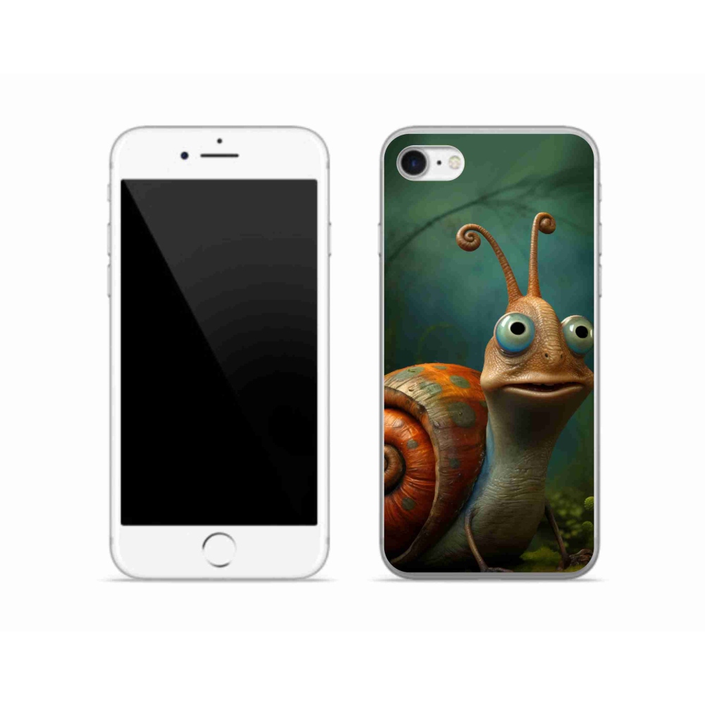Zselés borítás mmCase iPhone SE (2020) - csiga