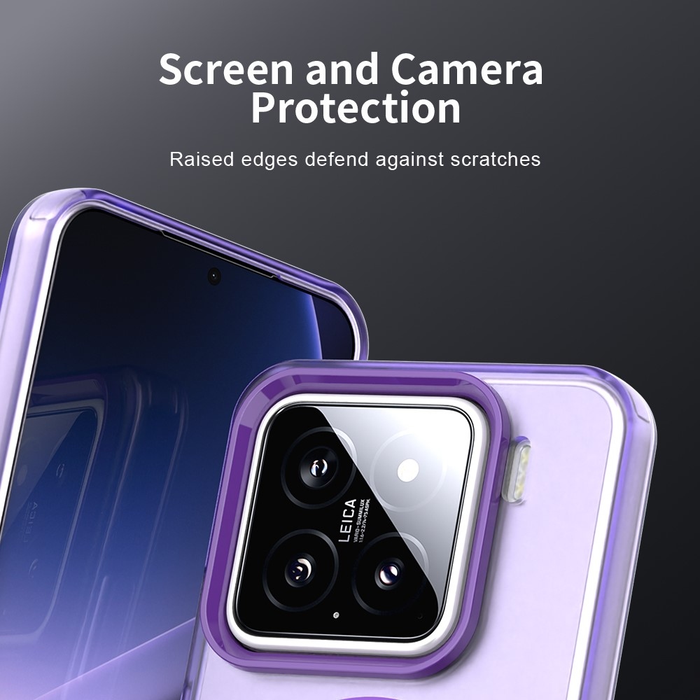 Candy zselés tok MagSafe-val Xiaomi 15 Pro - lila