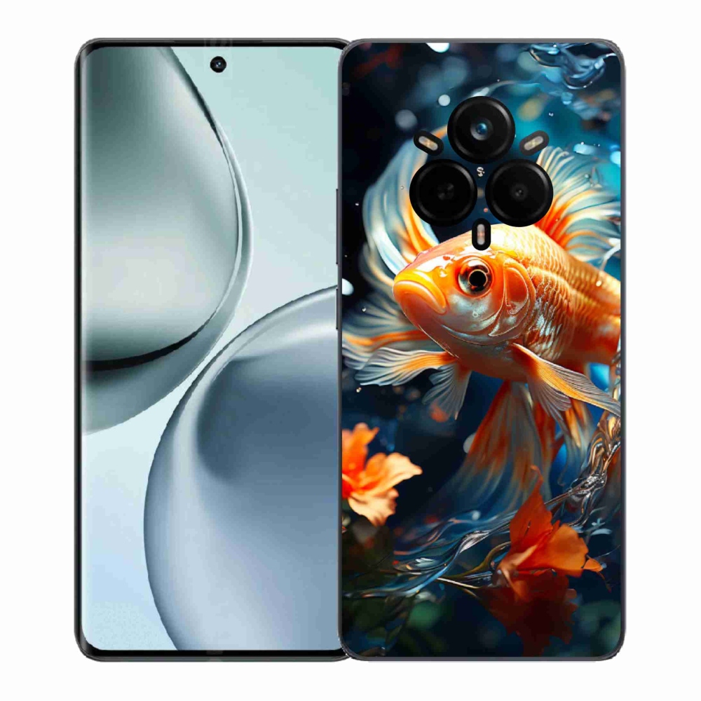 Zselés borítás mmCase a Realme 14 Pro+ 5G számára - hal