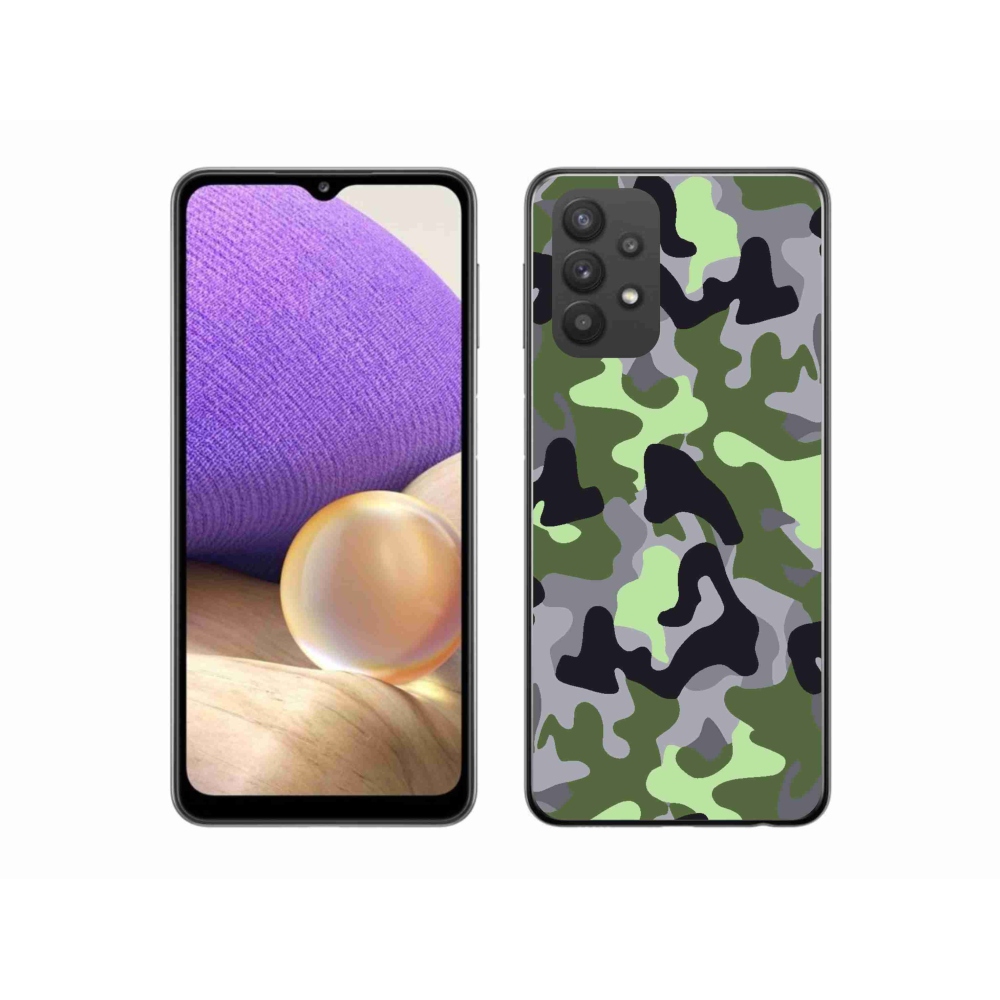 Gél védőhuzat mmCase Samsung Galaxy A32 5G - terepszínű minta 7