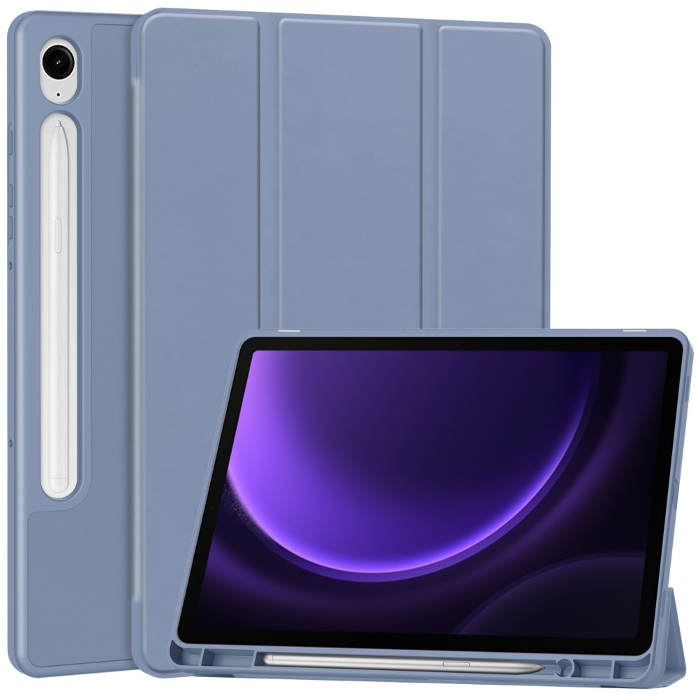 Ügyes záró tok Samsung Galaxy Tab S9 FE/Tab S10 FE készülékhez - lila