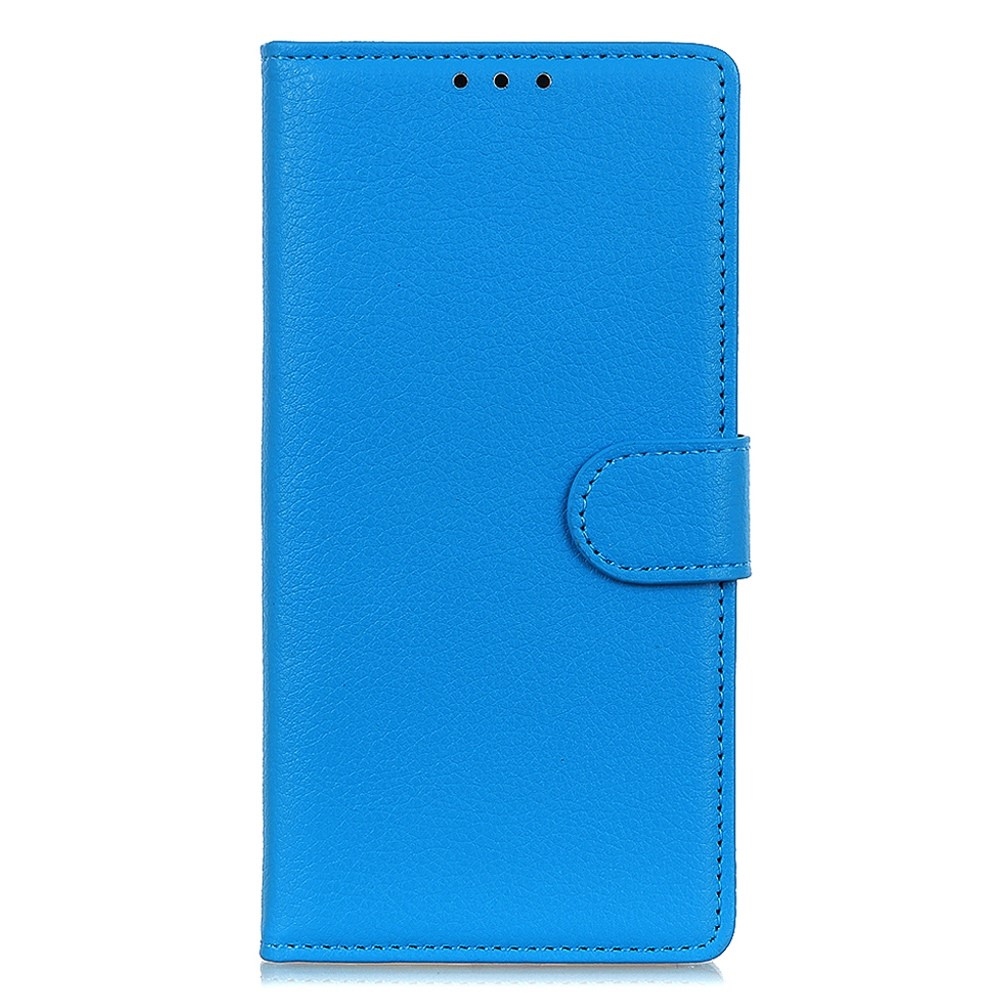 Litchie könyvtáska Huawei Nova 11i készülékhez - kék