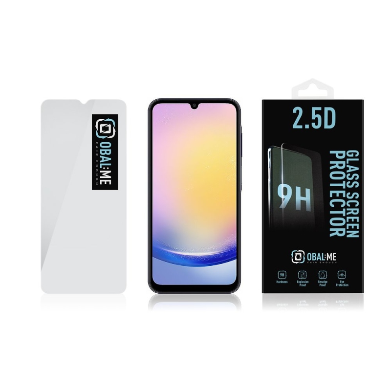 CSOMAG:ME 2.5D edzett üveg Samsung Galaxy A25 5G átlátszóhoz