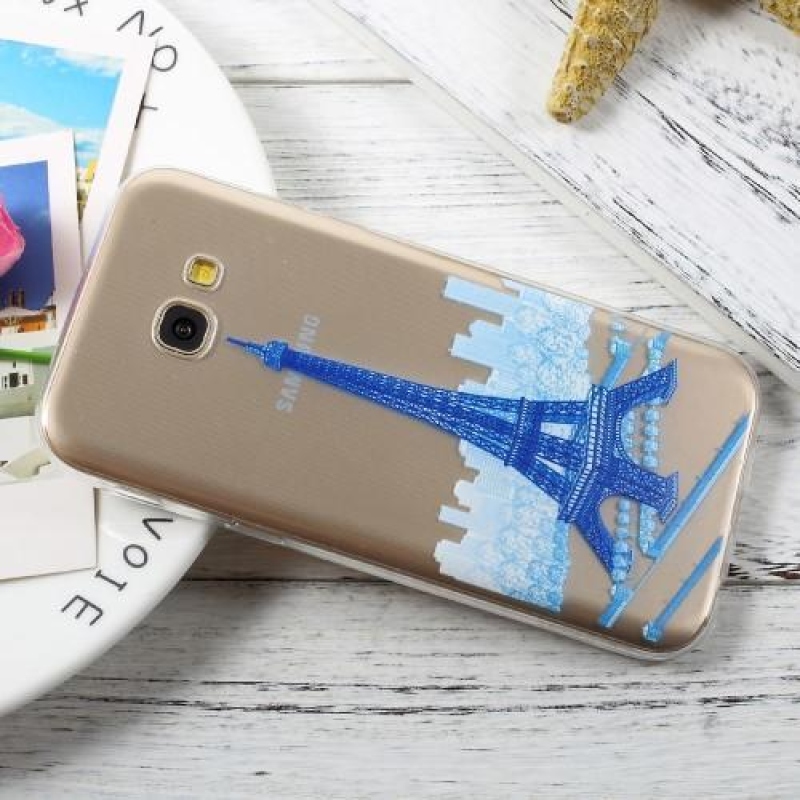GX vékony zselés tok Samsung Galaxy A3 (2017) - Eiffel-torony