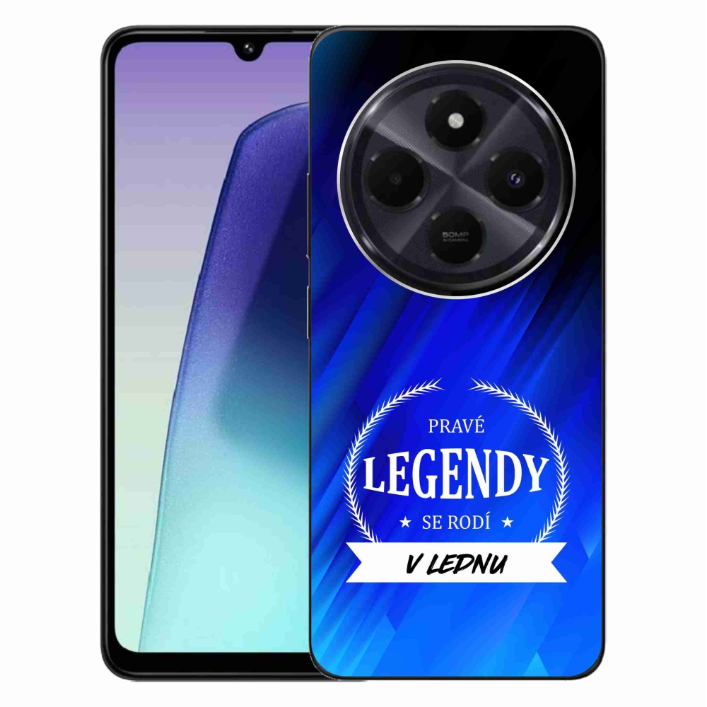Gél borítás mmCase a Xiaomi Redmi 14C/Poco C75-hez - Legendák januárban kék háttérrel