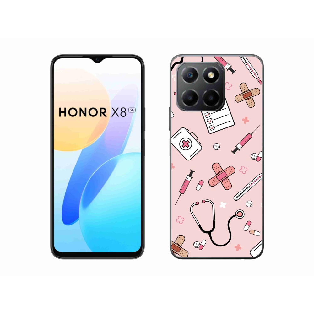 Zselés borítás mmCase a Honor X8 5G számára - egészség 2
