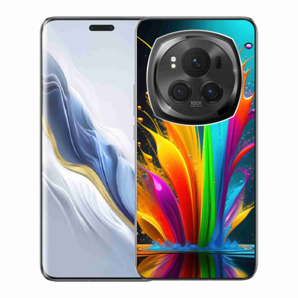 Zselés borítás mmCase a Honor Magic 6 Pro 5G számára - absztrakt motívum 1