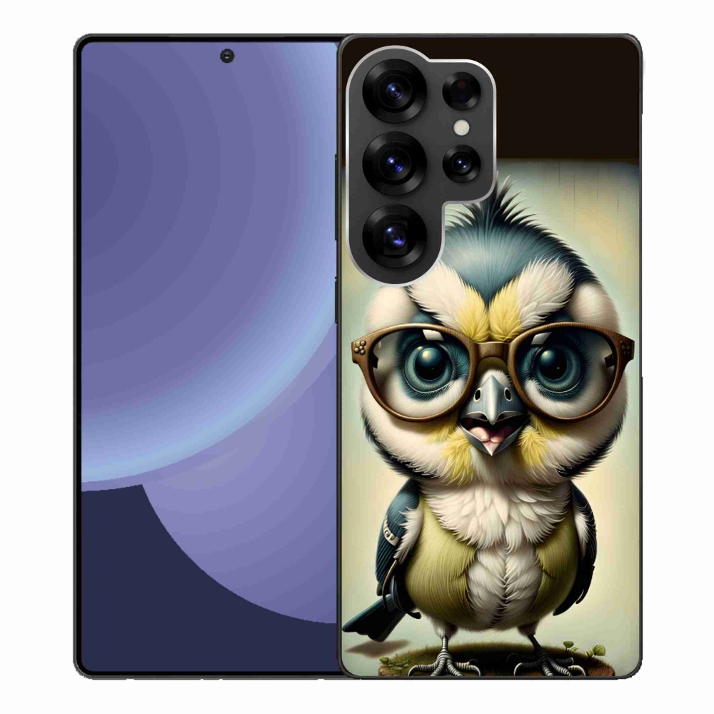 Zselés borítás mmCase Samsung Galaxy S25 Ultra - cub szemüveggel