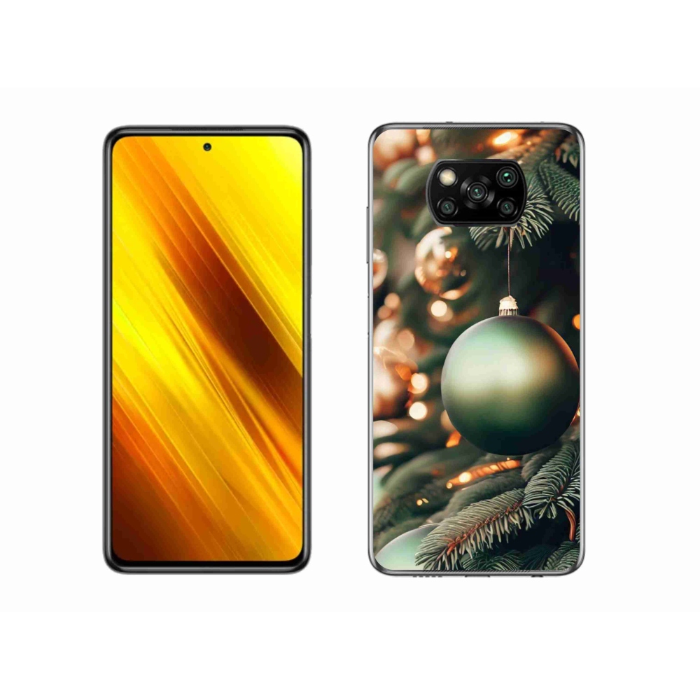 Gél borítás mmCase a Xiaomi Poco X3 Pro számára - karácsonyi dekorációk 1