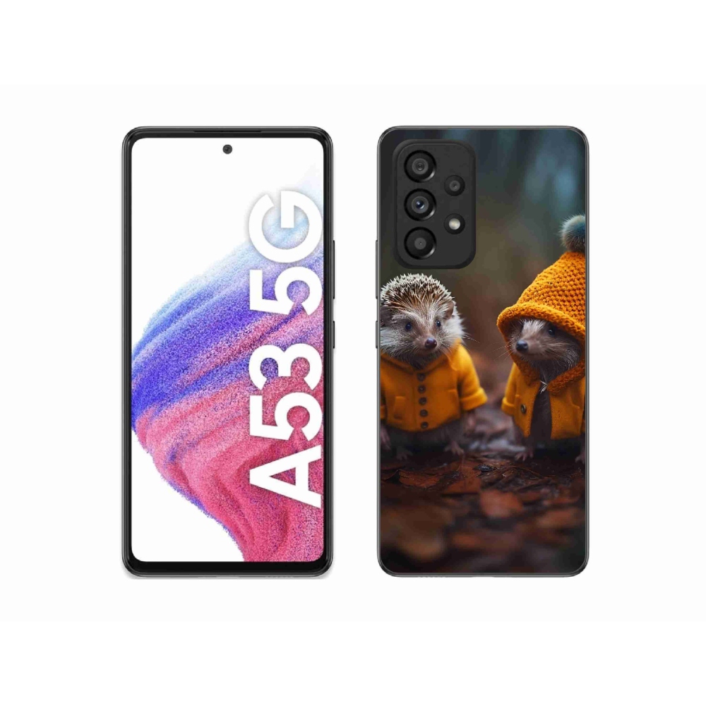 Zselés borítás mmCase Samsung Galaxy A53 5G - süni