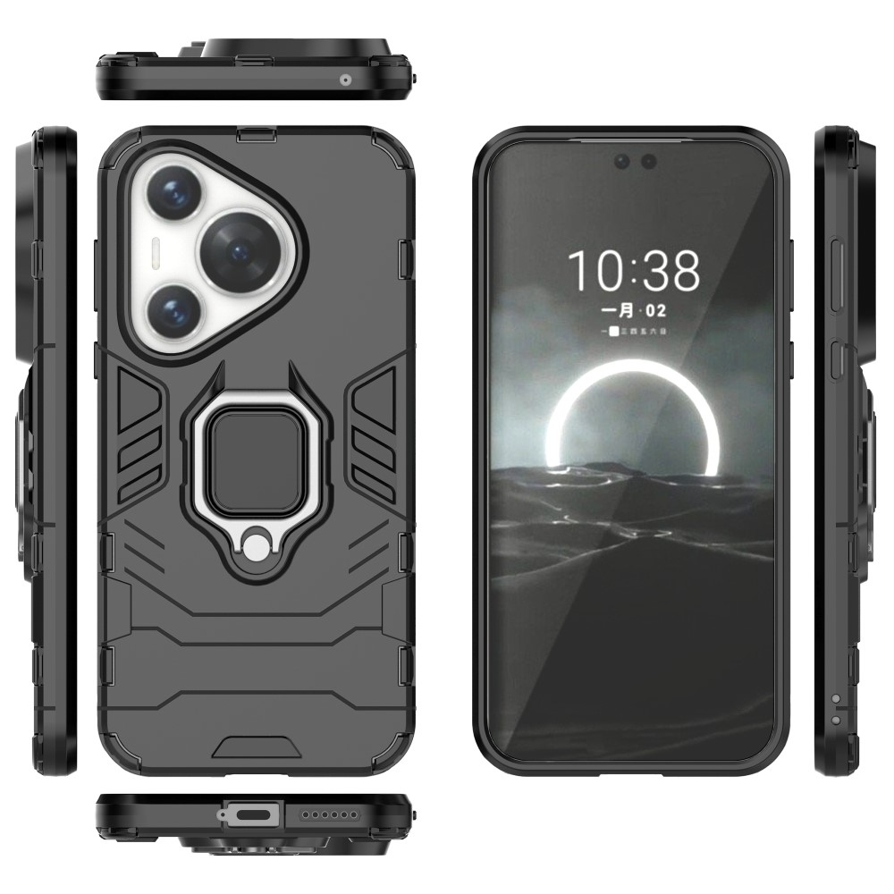 Guardy tartós védőhuzat Huawei Pura 70 Pro készülékhez - fekete