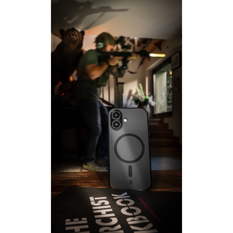 Tactical MagForce SmoothIsFast borító Apple iPhone 15 Aszfalthoz