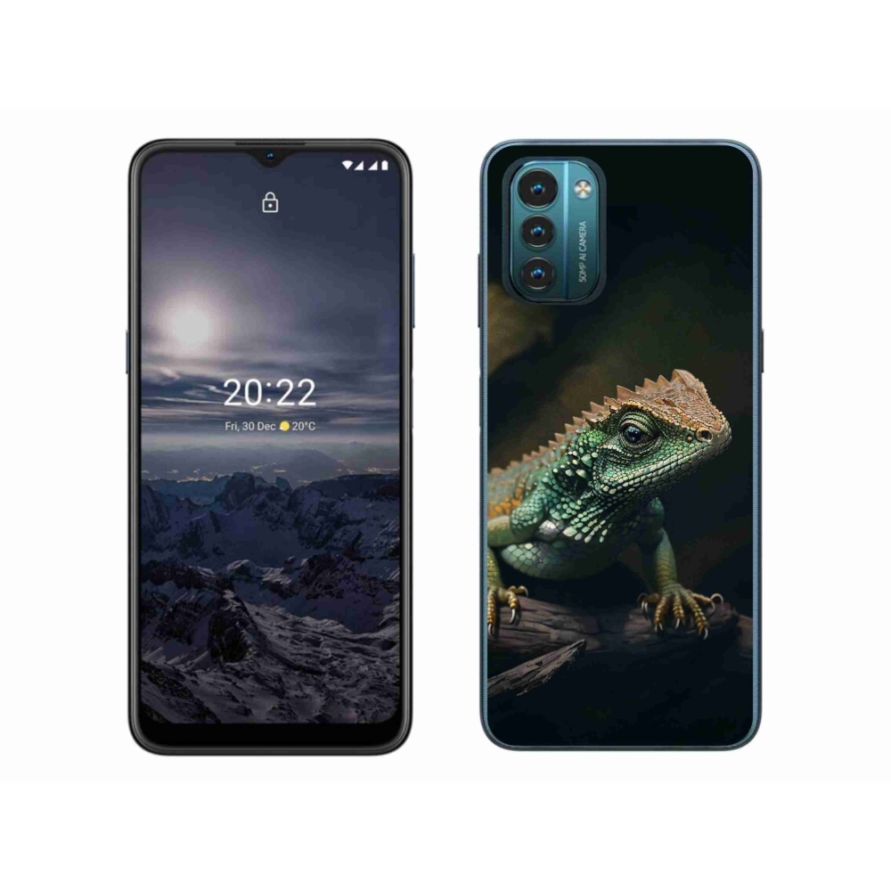 Zselés borítás mmCase a Nokia G11/G21 készülékhez - gyík
