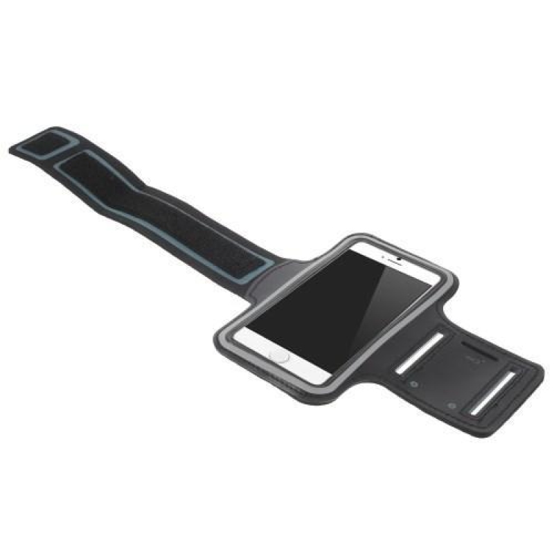 Gymfit sporttáska 125 x 60 mm-es telefonhoz - fekete színben