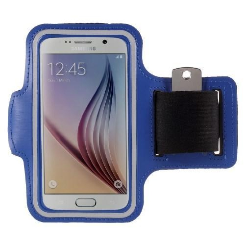 Gyms futótáska 143 x 70 mm-es mobiltelefonokhoz - sötétkék színben