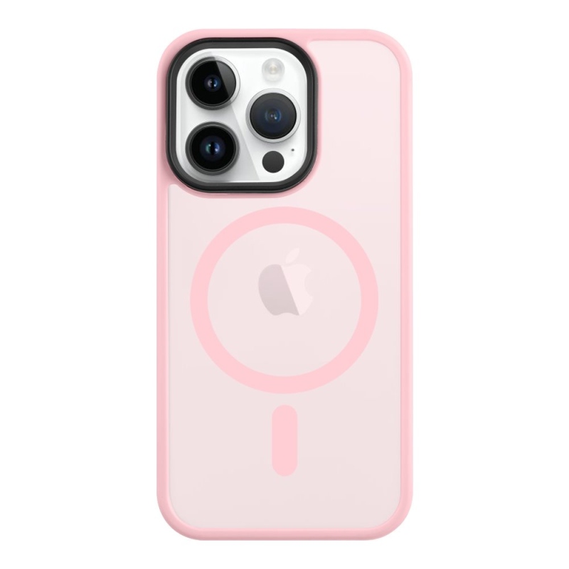 Taktikai MagForce Hyperstealth borító iPhone 14 Pro rózsaszín párduchoz