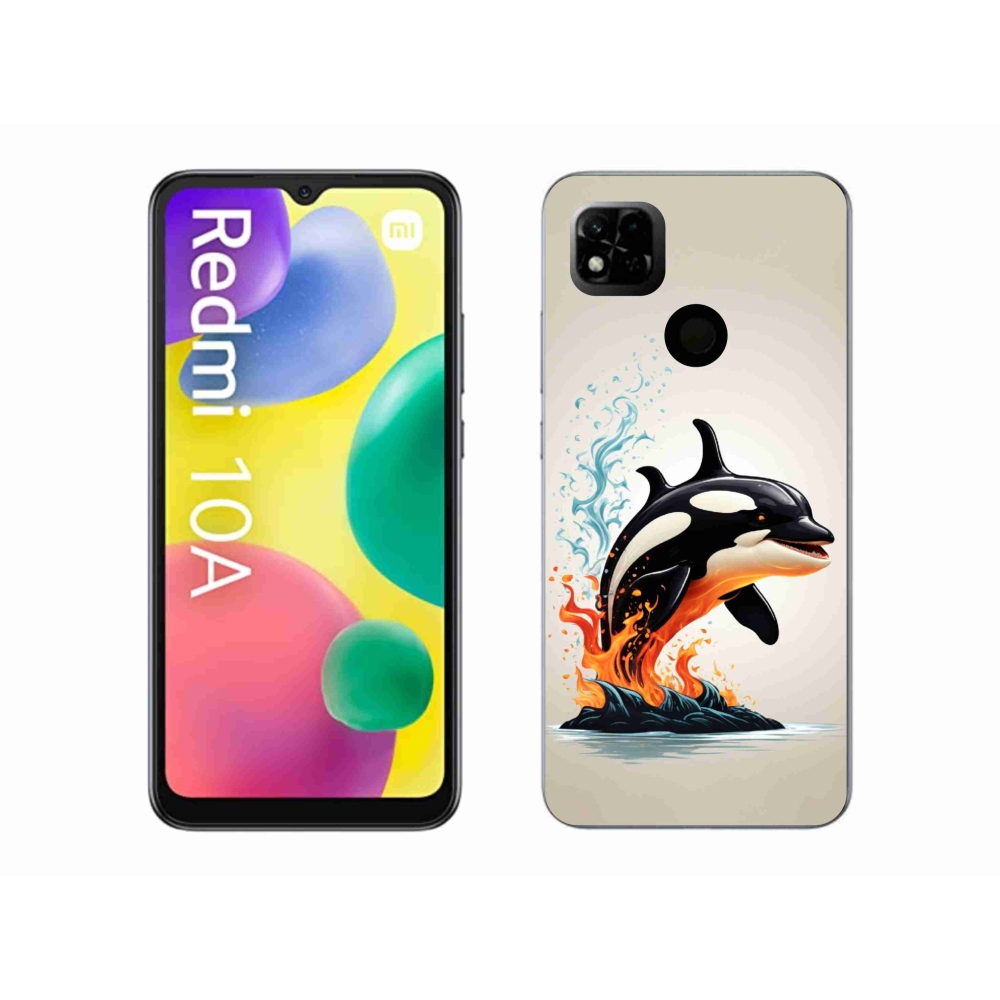 Gél borítás mmCase a Xiaomi Redmi 10A számára - írisz