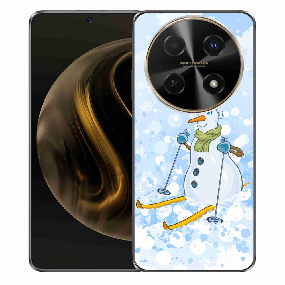 Gél borítás mmCase a Huawei Nova 12i készülékhez - hóember