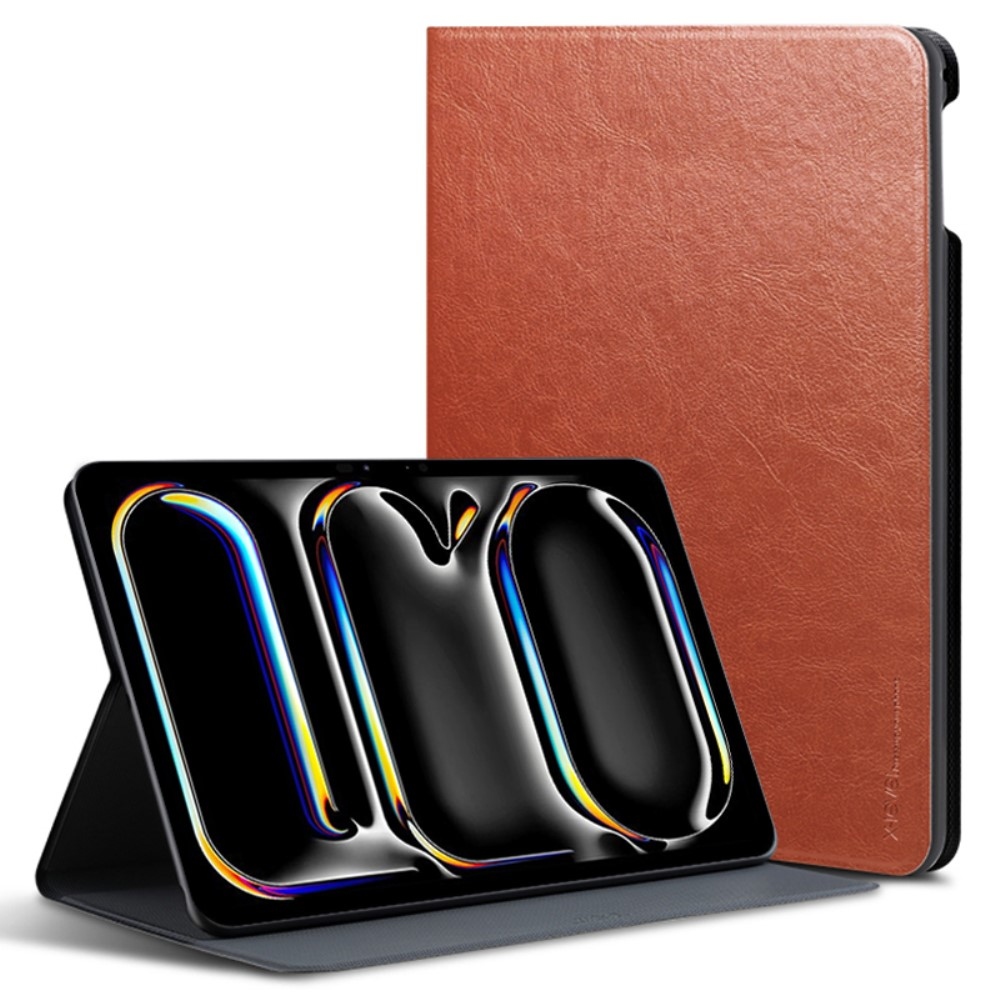 X-Level intelligens zárt tok iPad Pro 13 (2024) - barna