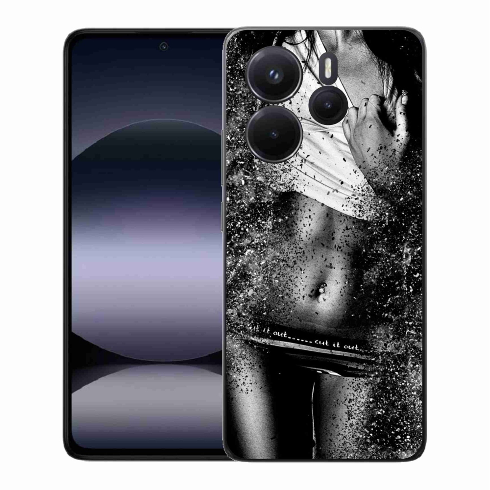 Gél borító mmCase a Xiaomi Redmi Note 14-hez - szexi nő 1