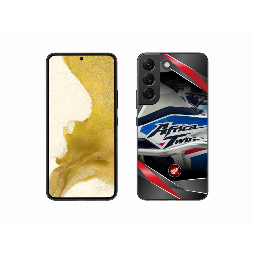 Gél borítás mmCase Samsung Galaxy S22 5G - motoros honda