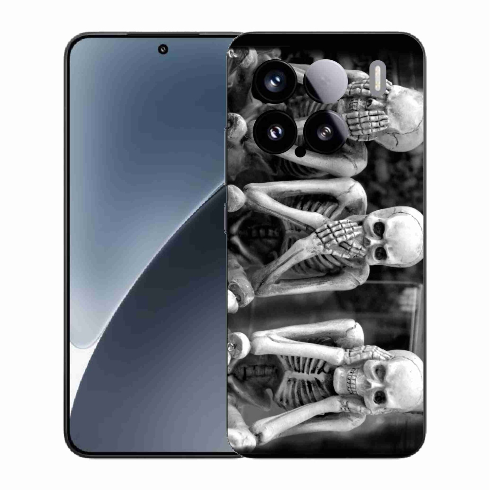 Gél borító mmCase a Xiaomi 15 - csontvázakhoz