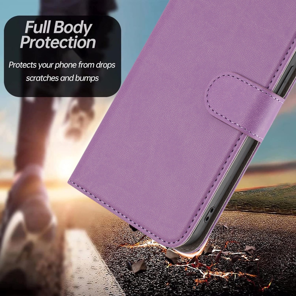 Snap book tok Samsung Galaxy A07 4G készülékhez - világos lila