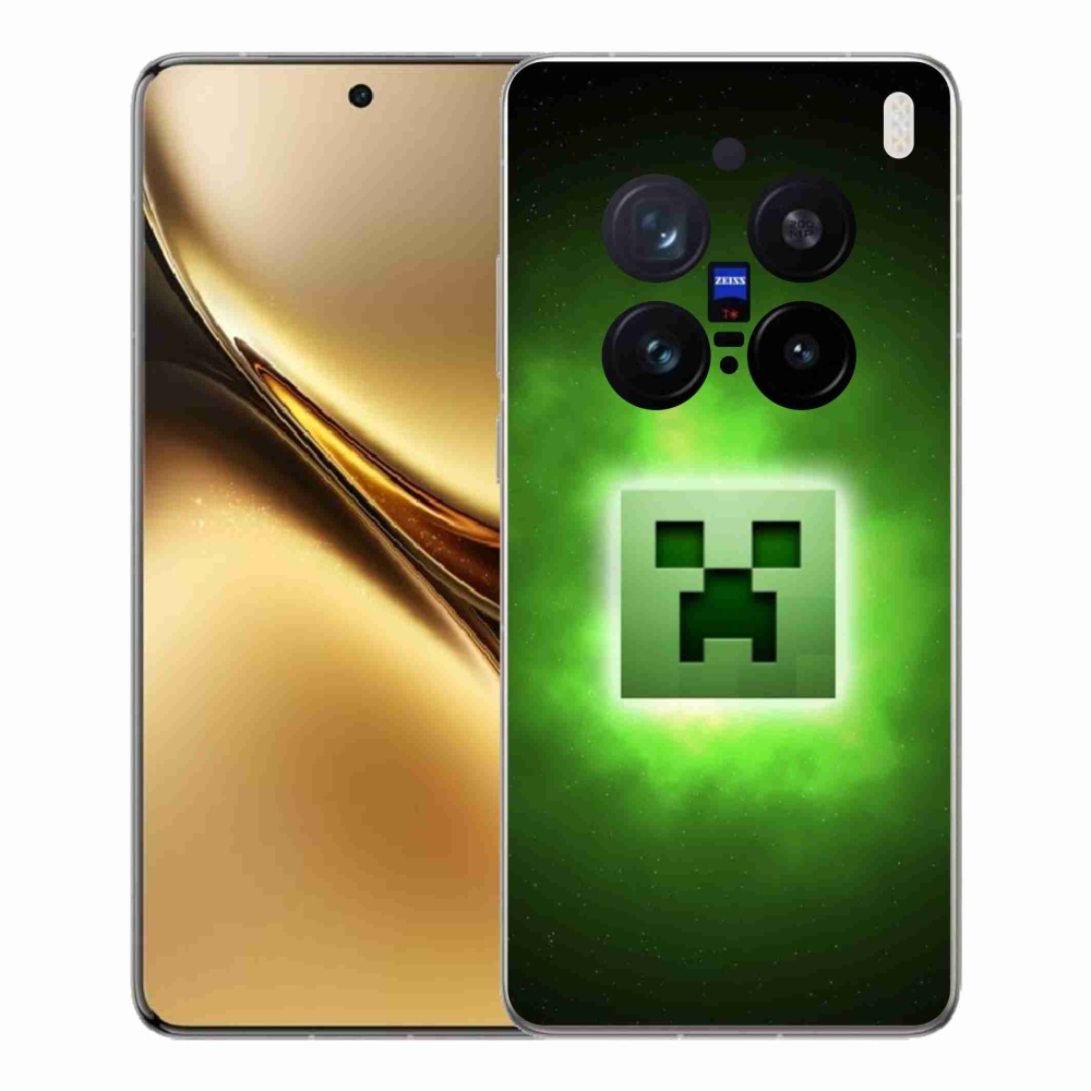 Gél védőburkolat mmCase a Vivo X200 Pro 5G készülékhez - minecraft