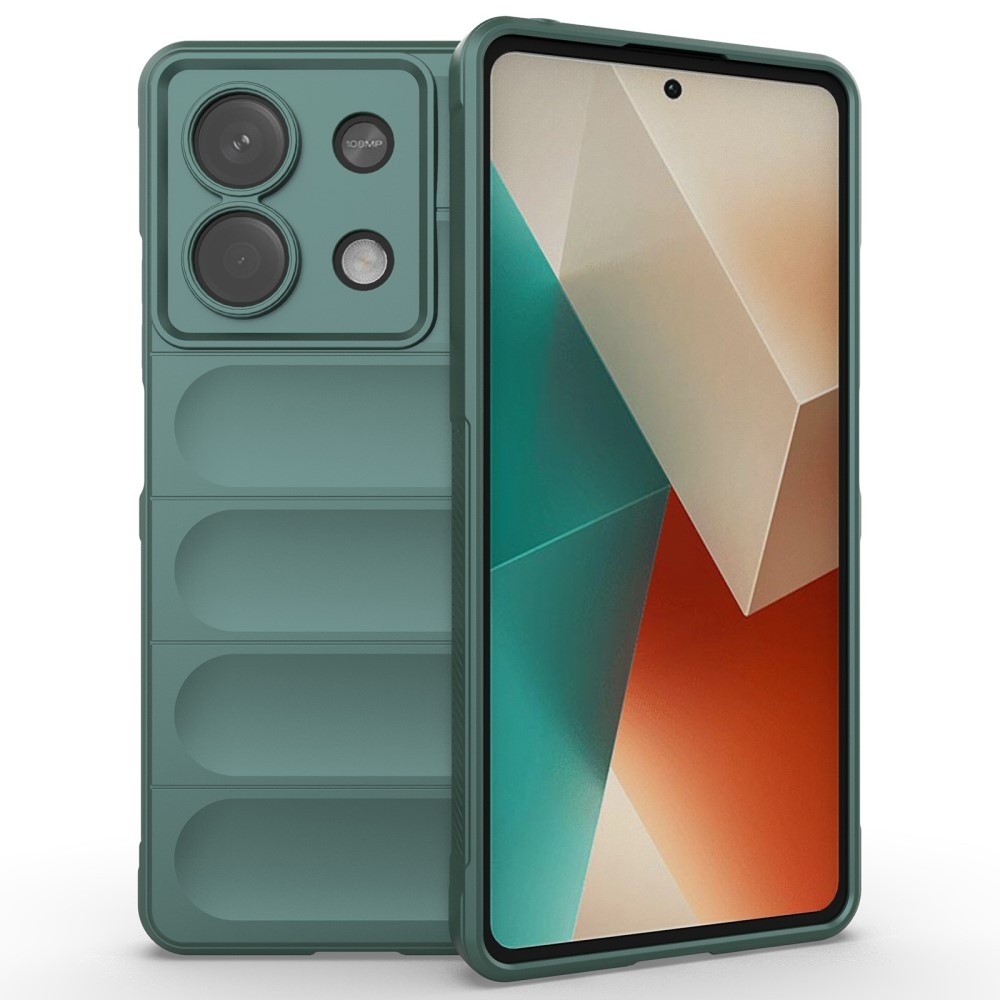 Rugg tartós zselés tok Xiaomi Redmi Note 13 5G - zöld