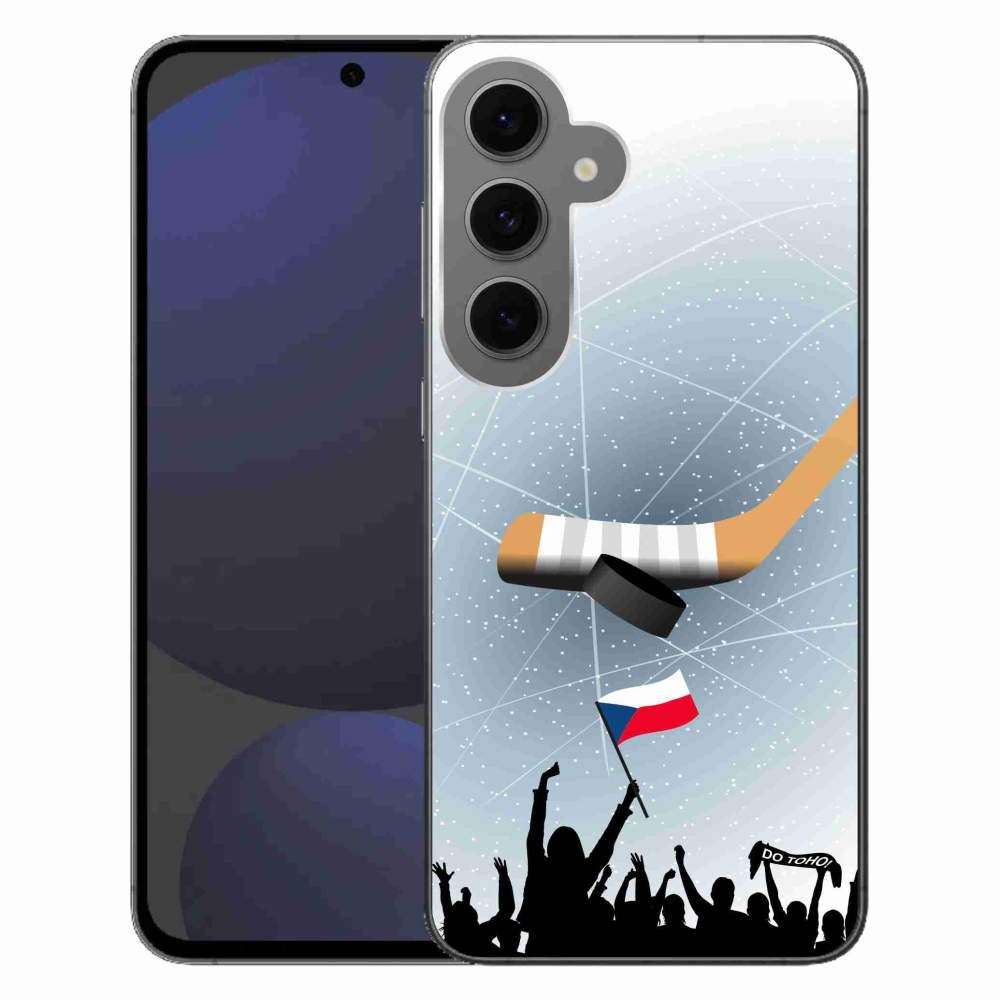 Zselés borítás mmCase Samsung Galaxy S24 FE - hoki szurkolóknak