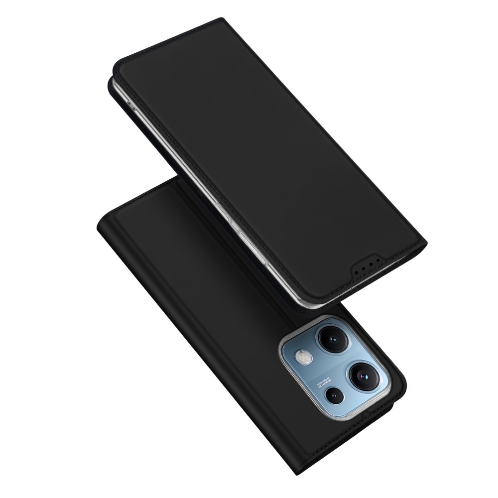 DUX könyvtáska Xiaomi Redmi Note 14S-hez - fekete