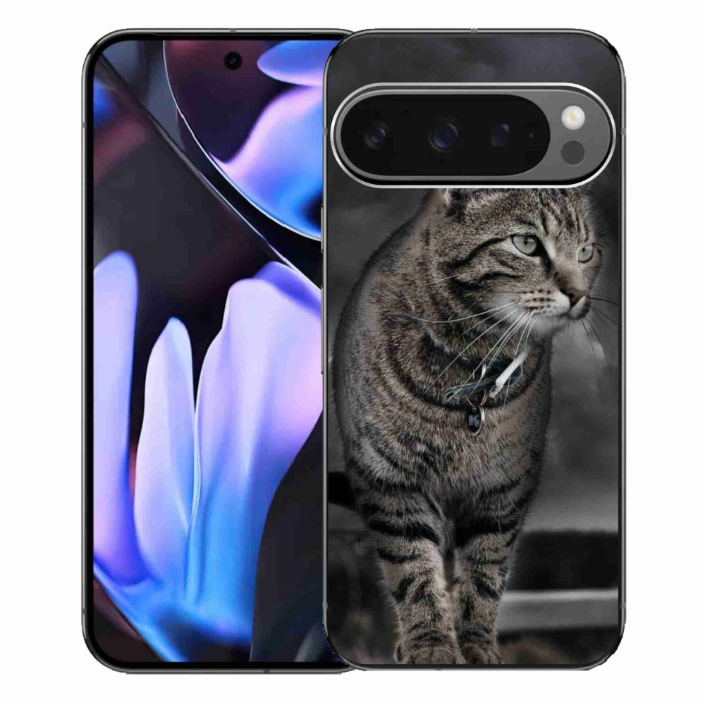 Zselés borítás mmCase a Google Pixel 9 Pro XL-hez - macska