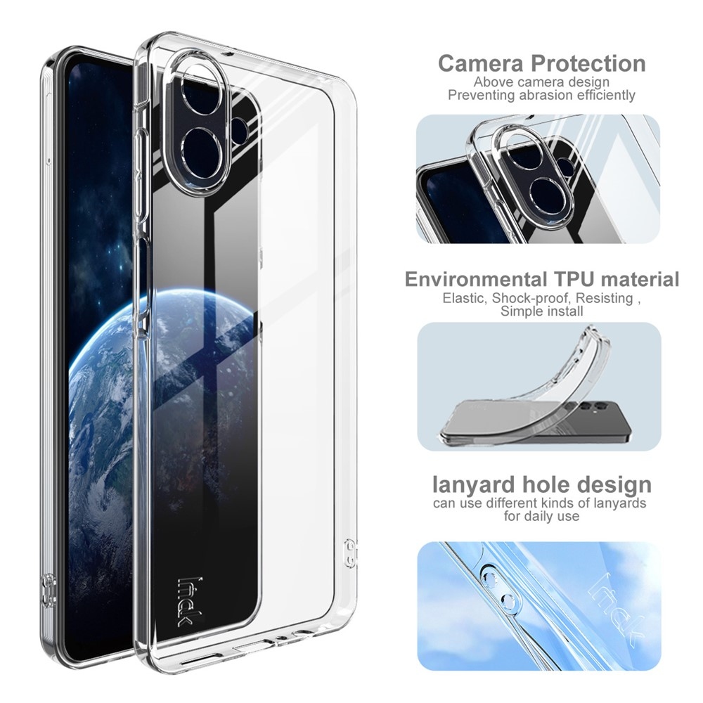 IMK zselés tok Samsung Galaxy A07 4G - átlátszó