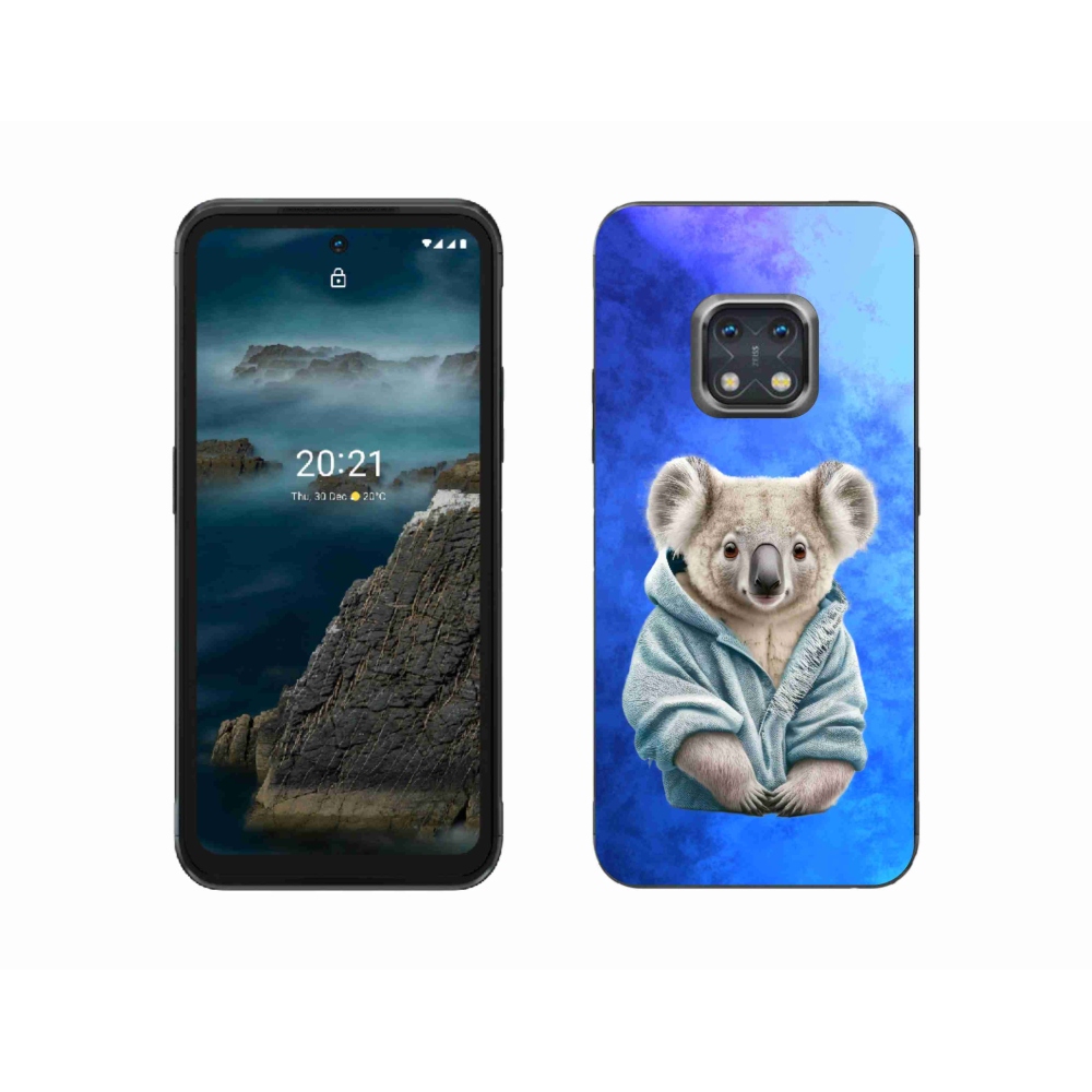 Zselés borítás mmCase a Nokia XR20 készülékhez - koala pulóverben