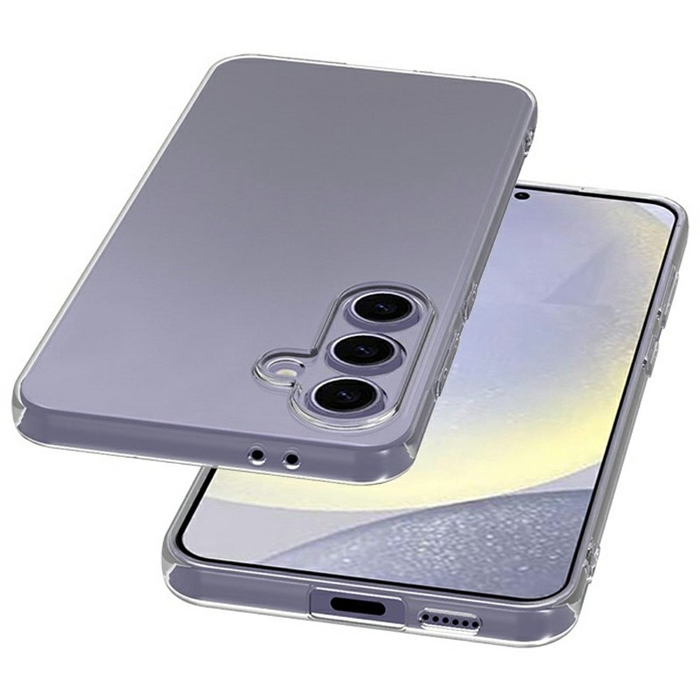 Átlátszó zselés tok Samsung Galaxy S25 FE - átlátszó