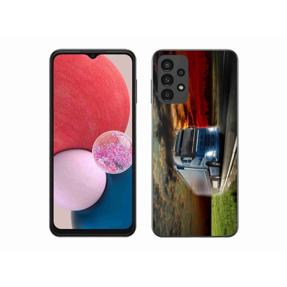 Gél borítás mmCase a Samsung Galaxy A13 4G - teherautóhoz 4