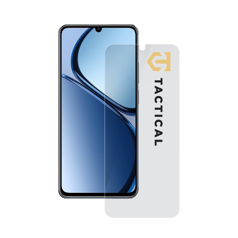 Taktikai üvegpajzs 2.5D üveg a Realme C63 4G számára Tiszta