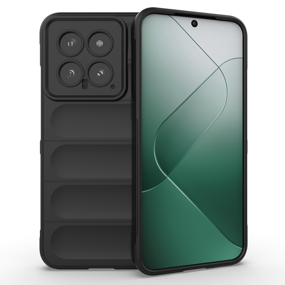 Rugg tartós zselés tok Xiaomi 14 - fekete