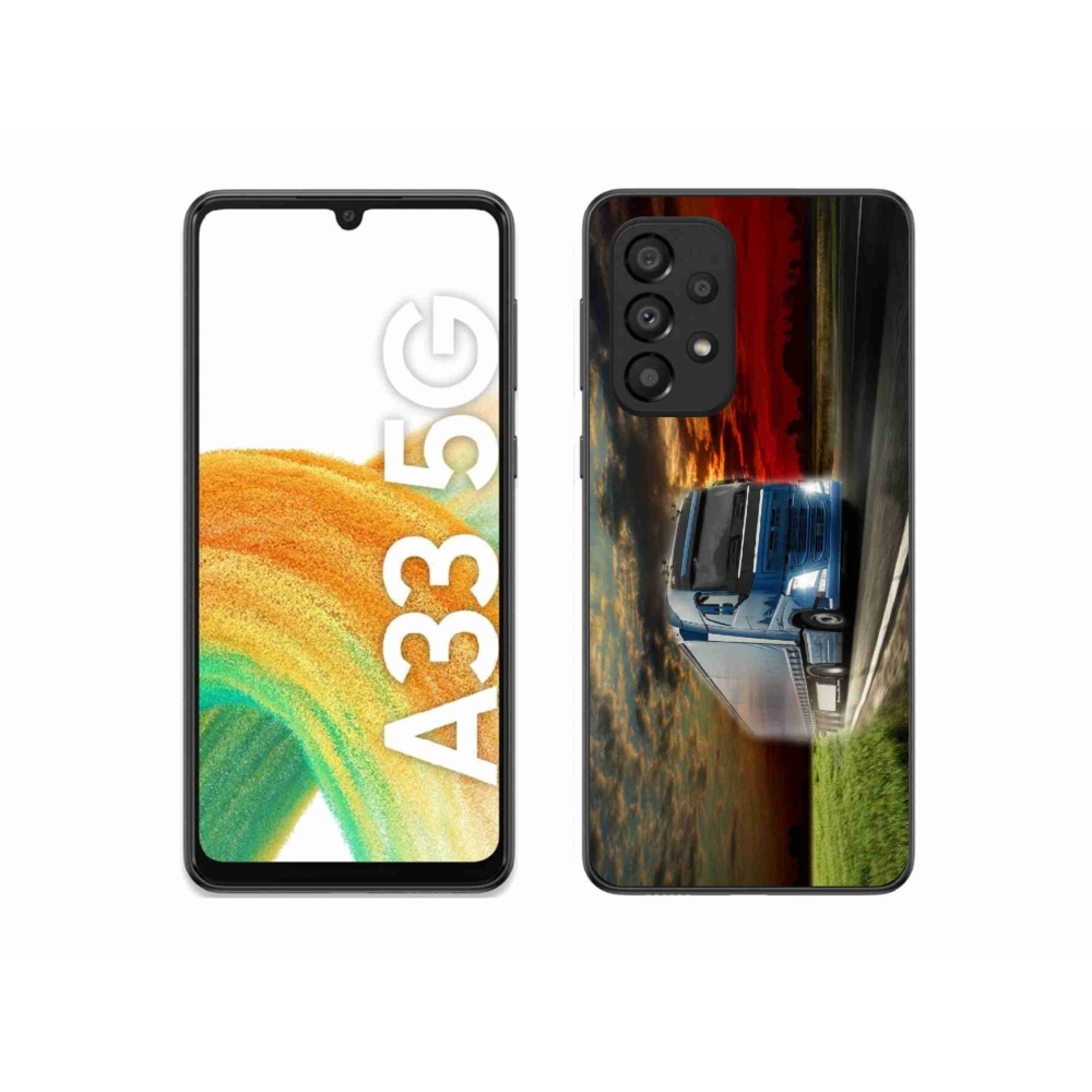 Gél borítás mmCase Samsung Galaxy A33 5G - teherautó 4