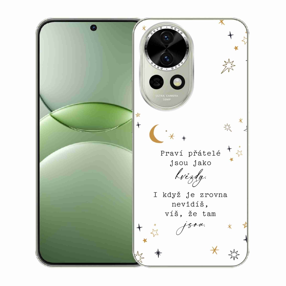 Gél borítás mmCase a Huawei Nova 13 5G - idézet 6 fehér háttérrel