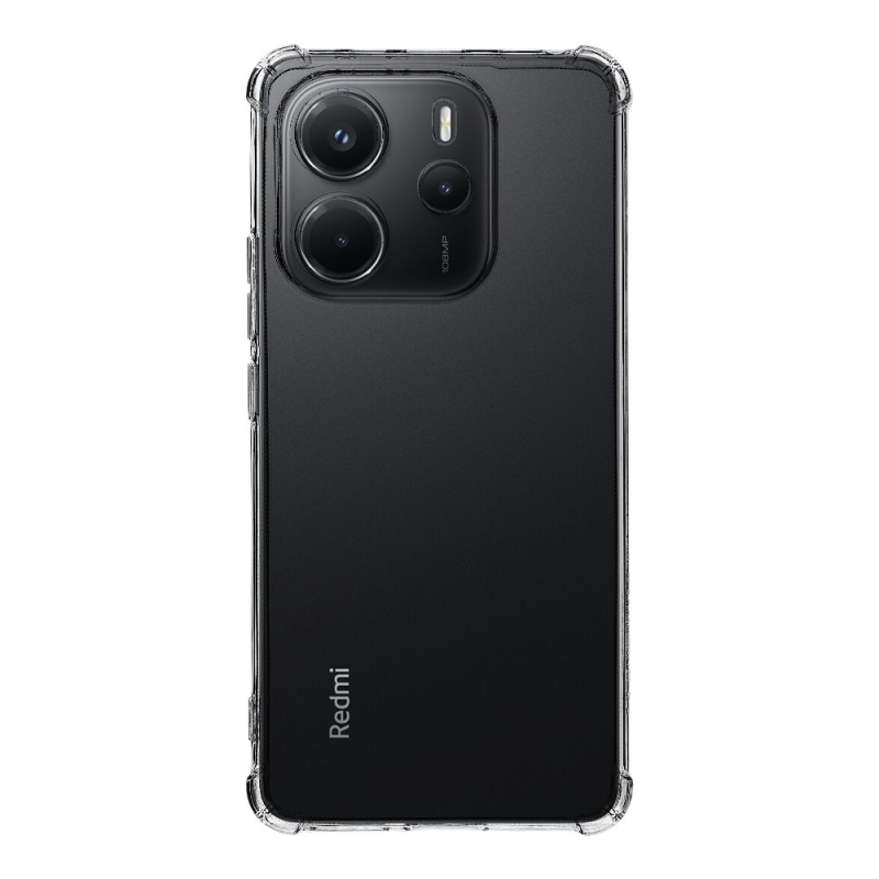 Taktikai TPU Plyo Cover for Xiaomi Redmi Note 14 4G átlátszó
