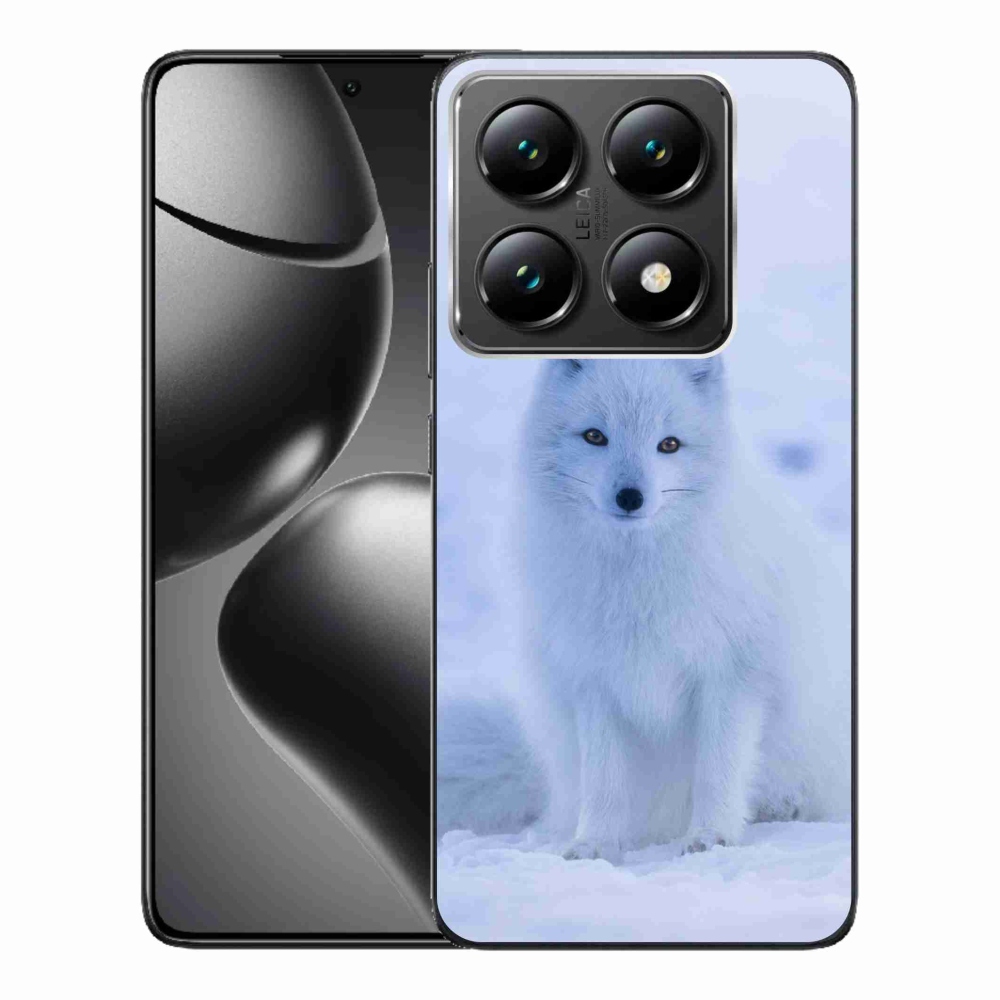 Gél borítás mmCase a Xiaomi 14T Pro számára - polár róka