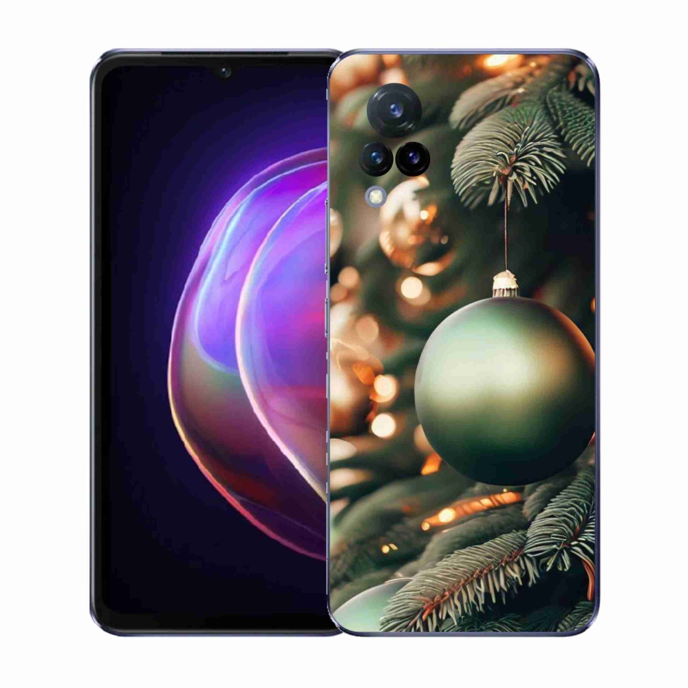 Gél borító mmCase a Vivo V21 4G/5G-n - karácsonyi dekorációk 1