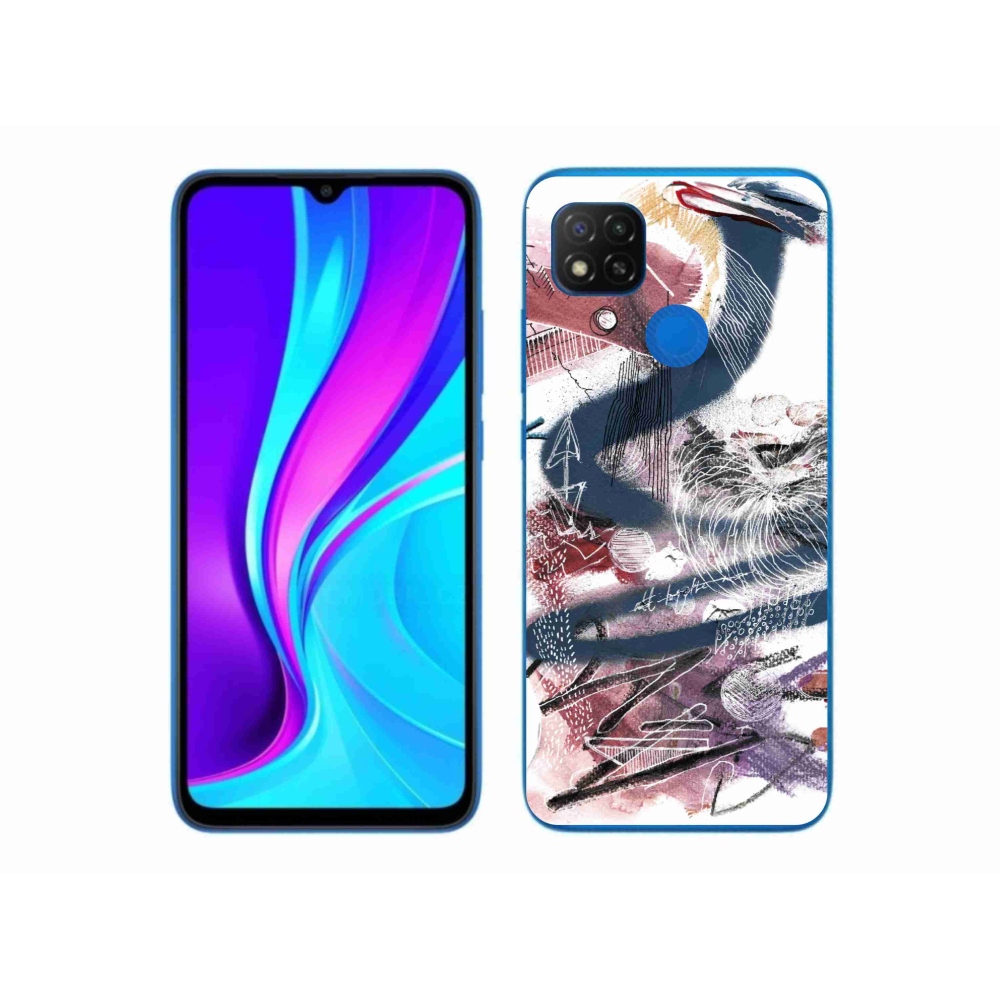 Gél borítás mmCase a Xiaomi Redmi 9C-hez - absztrakt motívum 28