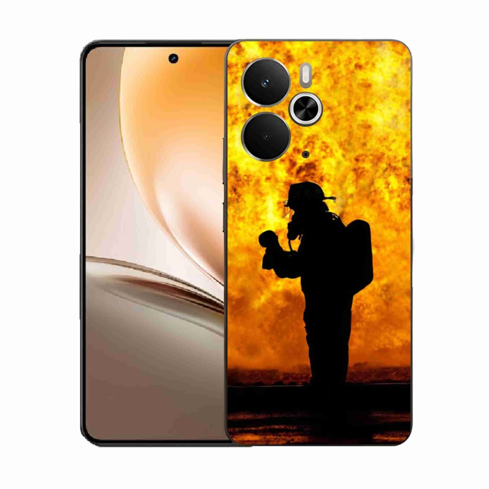 Gél borítás mmCase a Realme 14 5G készülékhez - tűzoltó