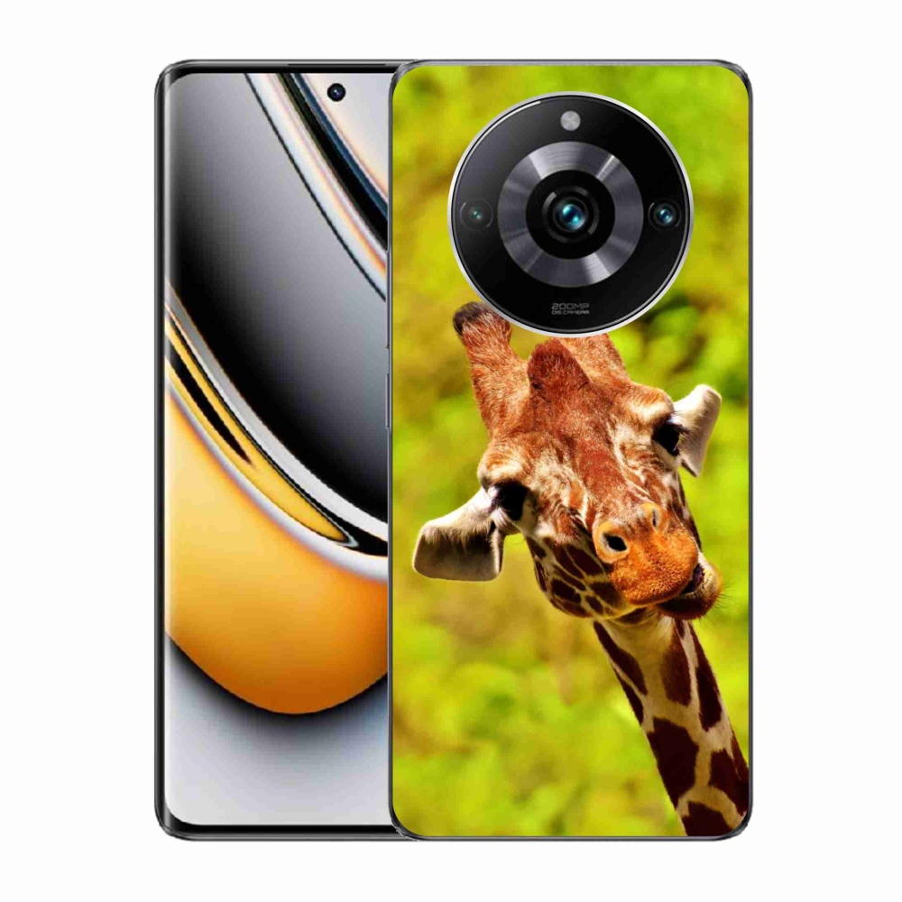 Zselés borítás mmCase a Realme 11 Pro/11 Pro+ készülékhez - zsiráf