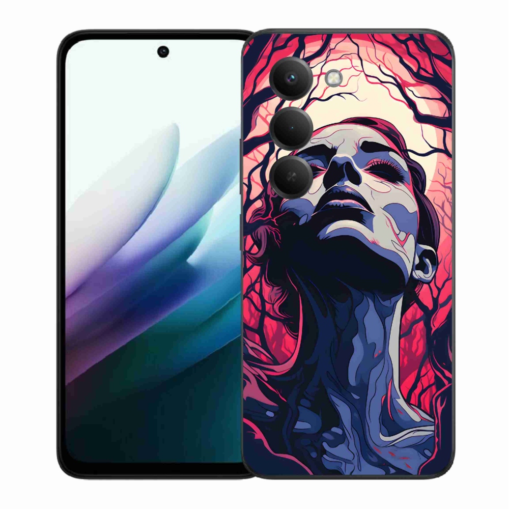 Gél borítás mmCase a Xiaomi Redmi 15 4G/5G (171mm) - absztrakt archoz
