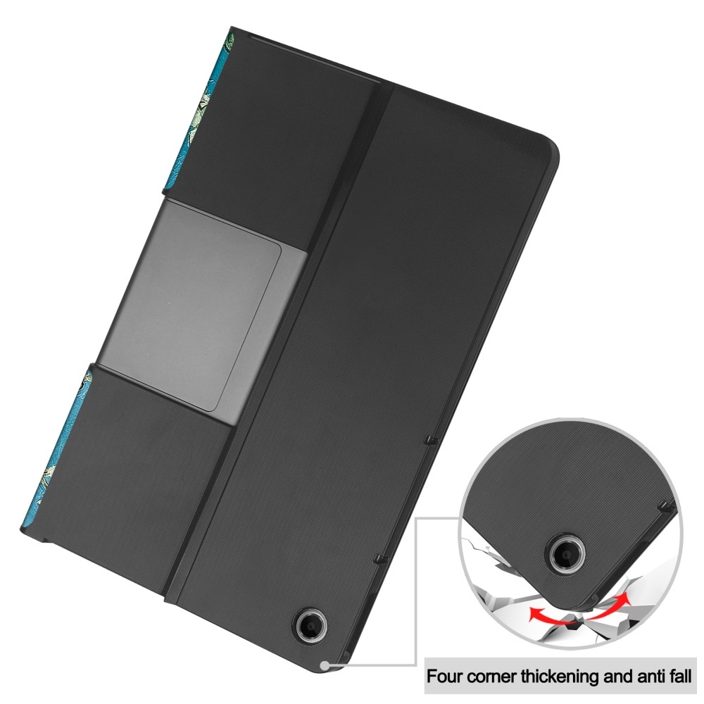 Patte záró tok Lenovo Tab Plus 11.5 - fehér virágokhoz