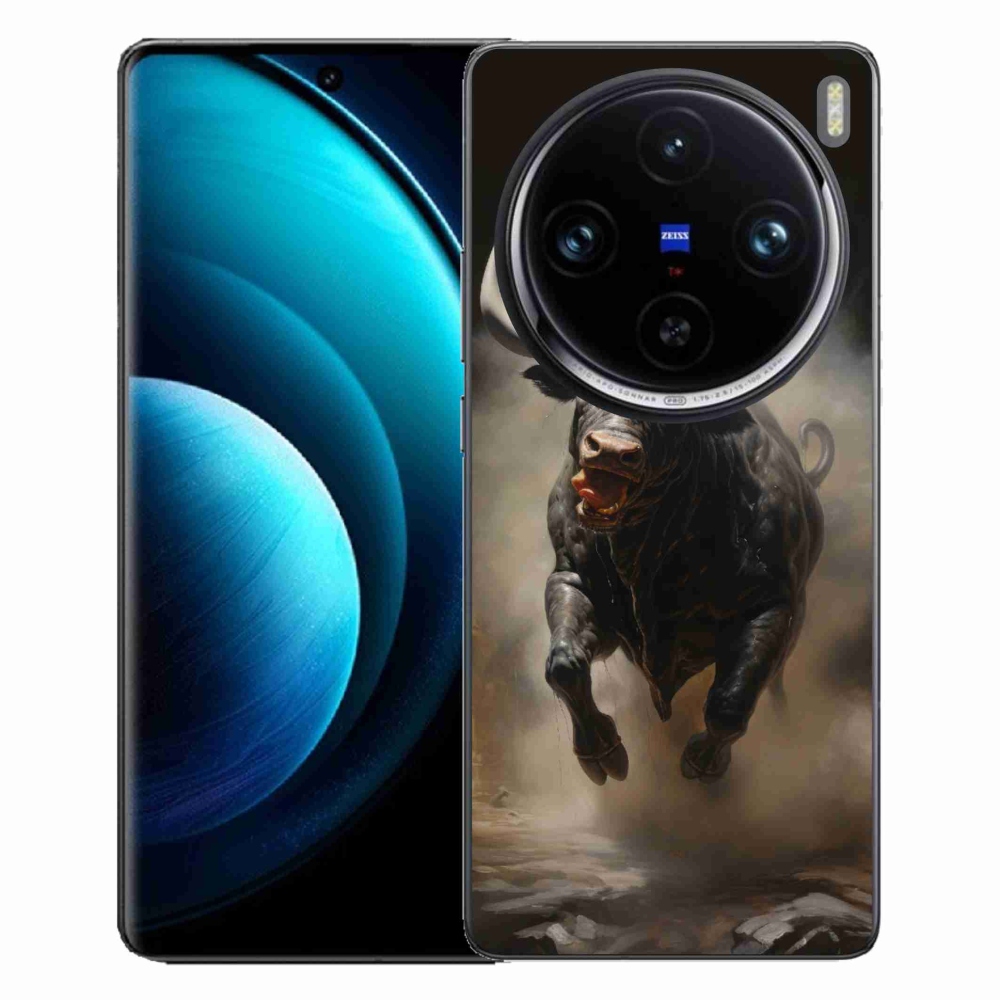 Zselés borítás mmCase a Vivo X100 Pro 5G készülékhez - dühös bika